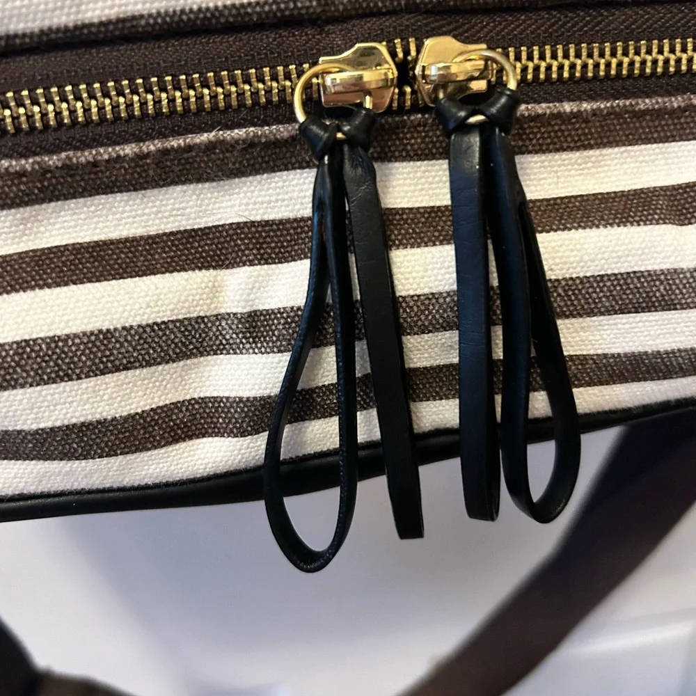 Henri Bendel Weekender Bowler Bag in Canvas - C - Picture 4 of 16